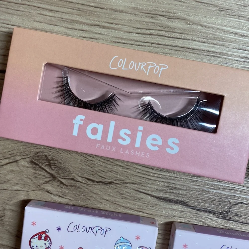 Colourpop Hello Kitty Makeup Collection + 2 Eyelash Sets - Picture 2 of 5